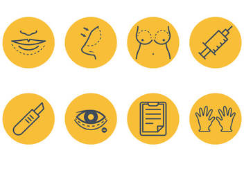 Plastic Surgery Icon - vector #376489 gratis